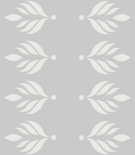 Wallcolors Pure Forms Cottage Bloom Deep Linen Gray - tapeta roślinna