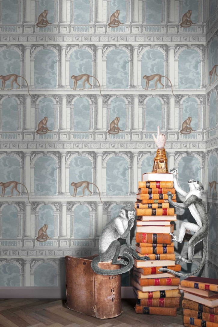 Tapeta Cole & Son Fornasetti 114/8015 Procuratie con vista