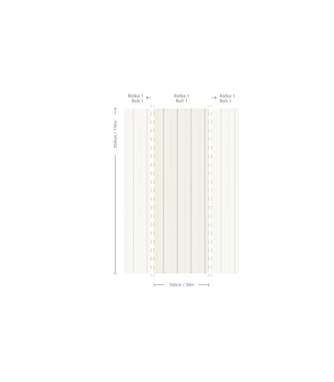 Wallcolors Pure Forms Heritage Stripe Steel Blue - tapeta w paski