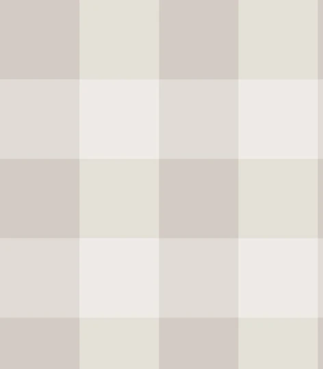 Wallcolors Pure Forms Checks Warm Linen - tapeta w kratkę