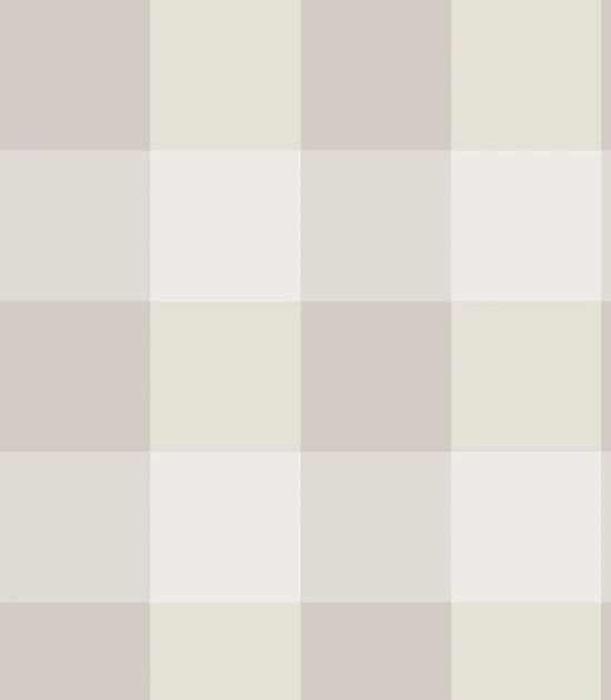 Wallcolors Pure Forms Checks Warm Linen - tapeta w kratkę