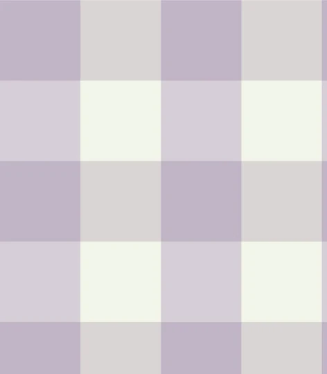 Wallcolors Pure Forms Checks Lilac Mist - tapeta w kratkę