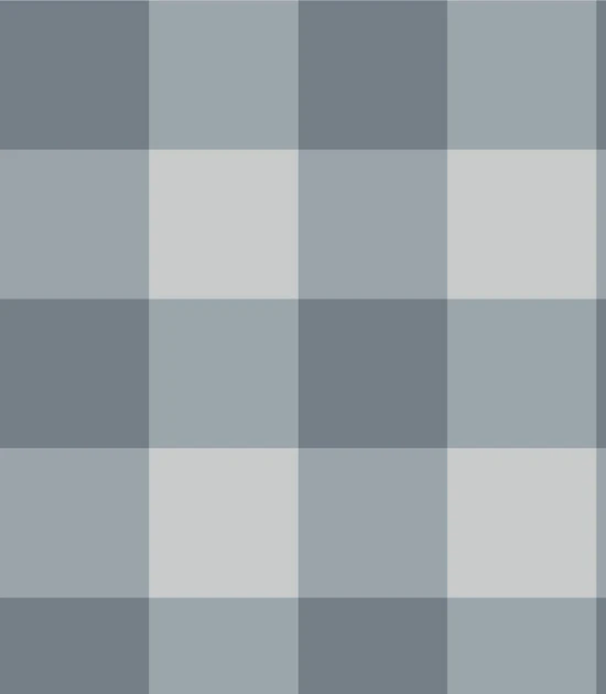 Wallcolors Pure Forms Checks Steel Blue - tapeta w kratkę