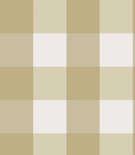 Wallcolors Pure Forms Checks Honey Check - tapeta w kratkę