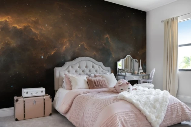 Rebel Walls R19544 Shutterstock In Space - mural w dziecięcy w kosmos