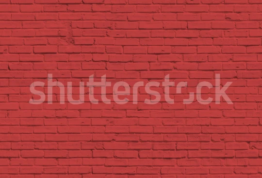 Rebel Walls R19635 Shutterstock Wall of Bricks Red - mural imitujący cegły