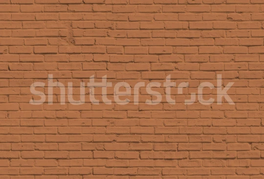 Rebel Walls R19636 Shutterstock Wall of Bricks Terracotta - mural imitujący cegły