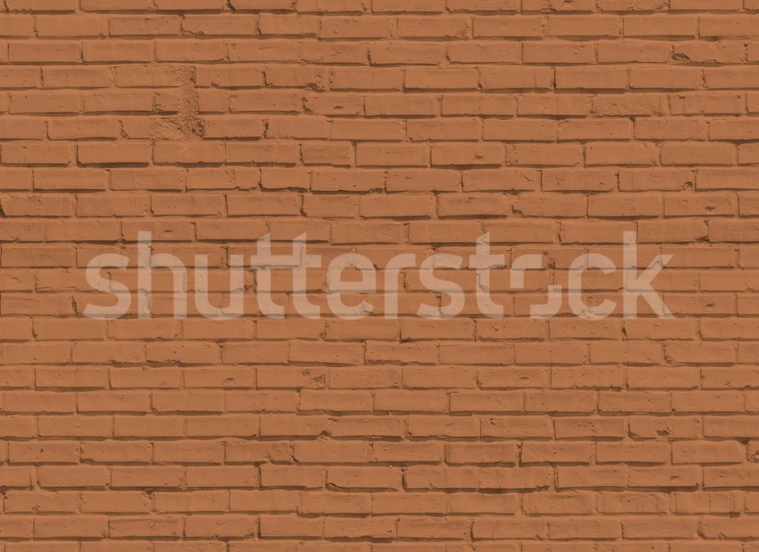 Rebel Walls R19636 Shutterstock Wall of Bricks Terracotta - mural imitujący cegły