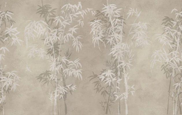 Rebel Walls R21346 Sophisticated Luxe Bambusa Beige - mural w bambusy
