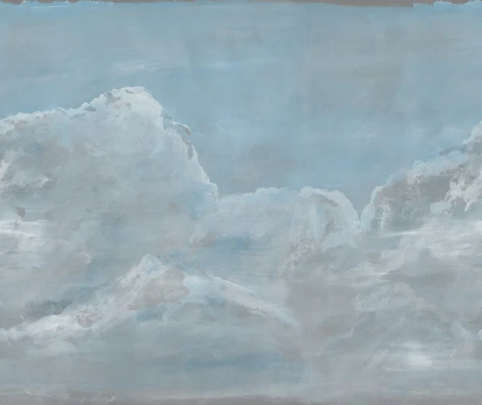 Rebel Walls R18915 Pops Up in the Clouds Blue - mural w niebo i chmury