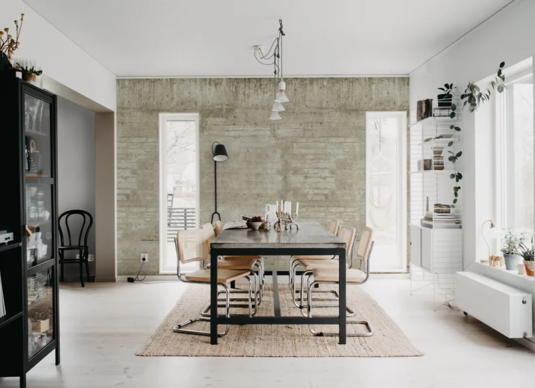 Rebel Walls R19734 Pops Wooden Concrete Sand - mural imitujący beton
