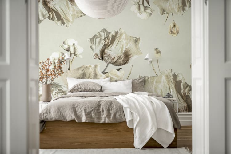 Rebel Walls R20146 Pops Dried Bouquet Light - mural w kwiaty