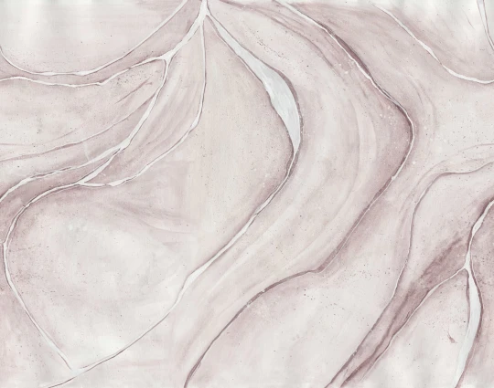 Rebel Walls R20247 Pops Watercolor Flow Dusty Pink - mural abstrakcyjny w fale
