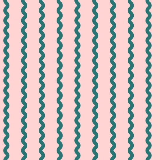 Rebel Walls R20663 Pops Wobbly Stripe Pink - mural w falujące pasy