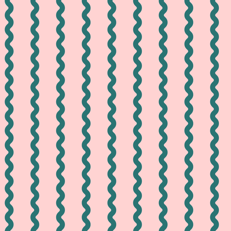 Rebel Walls R20663 Pops Wobbly Stripe Pink - mural w falujące pasy