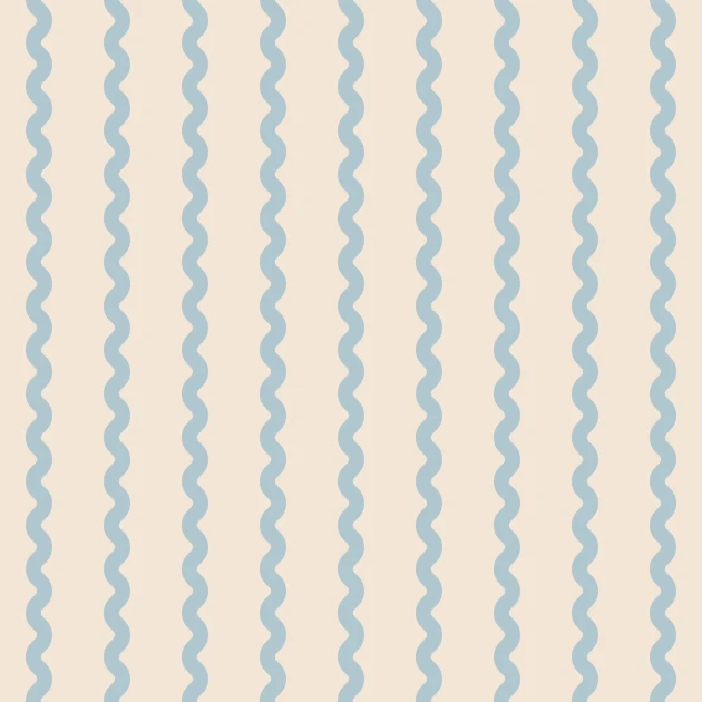 Rebel Walls R20666 Pops Wobbly Stripe Light Blue - mural w falujące pasy