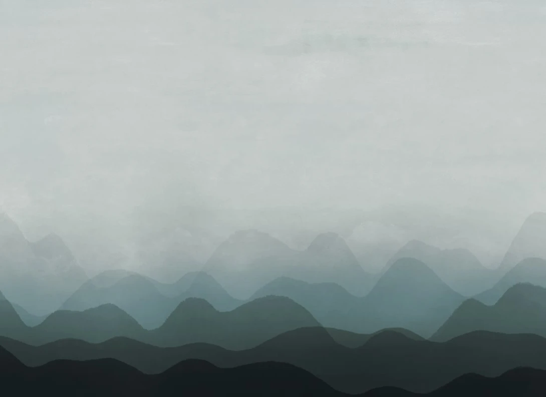 Rebel Walls R20847 Pops Gradient Flow Blue - mural w abstrakcyjne fale
