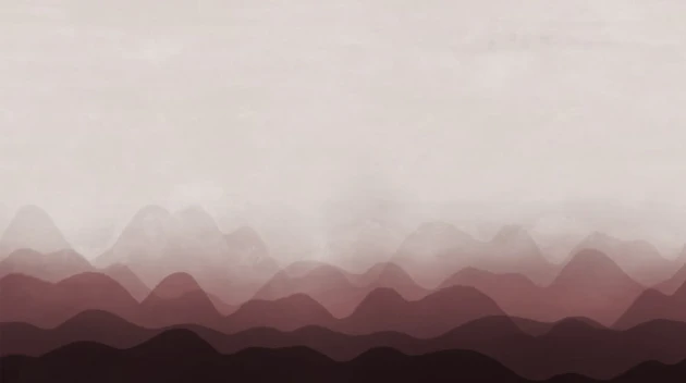 Rebel Walls R20848 Pops Gradient Flow Burgundy - mural w abstrakcyjne fale
