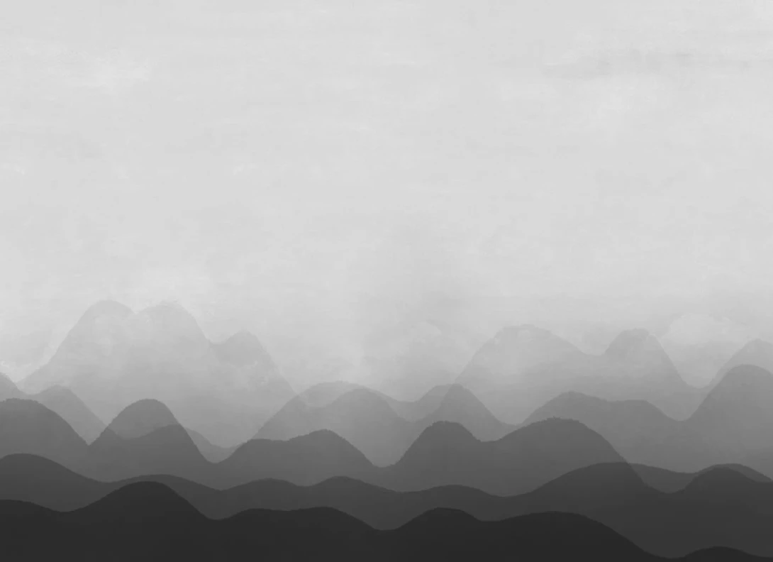 Rebel Walls R20849 Pops Gradient Flow Black - mural w abstrakcyjne fale