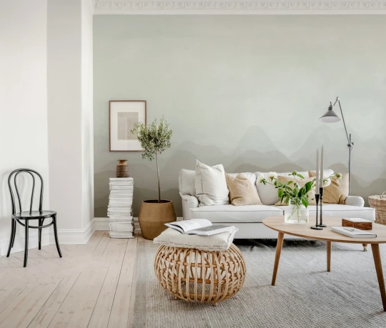 Rebel Walls R20850 Pops Gradient Flow Beige - mural w abstrakcyjne fale