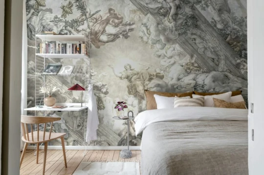 Rebel Walls R20860 Pops A Priori Soft - mural w barokowy fresk sufitowy