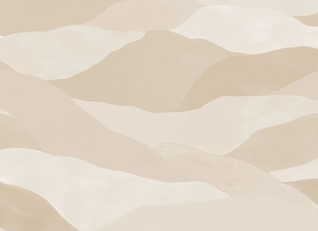 Rebel Walls R21878 Pops Misty Peaks Peach - mural w abstrakcyjne góry