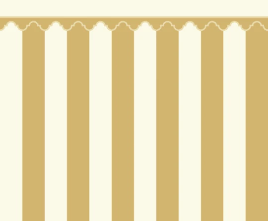 Rebel Walls R22084 Pops Stripe Chateau Yellow - mural w pasy z fryzem