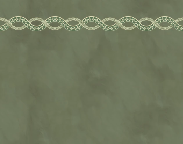 Rebel Walls R22146 Pops Ivory Braid Green - mural z plecionym ornamentem