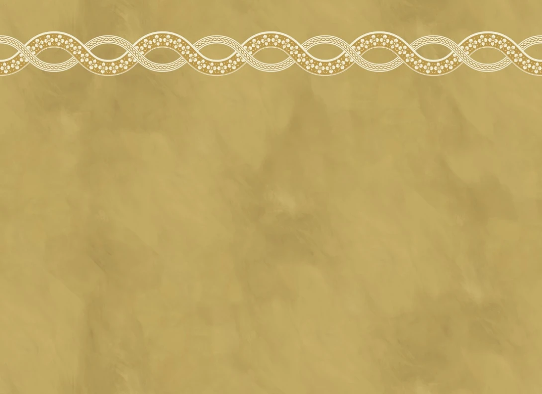 Rebel Walls R22147 Pops Ivory Braid Yellow - mural z plecionym ornamentem