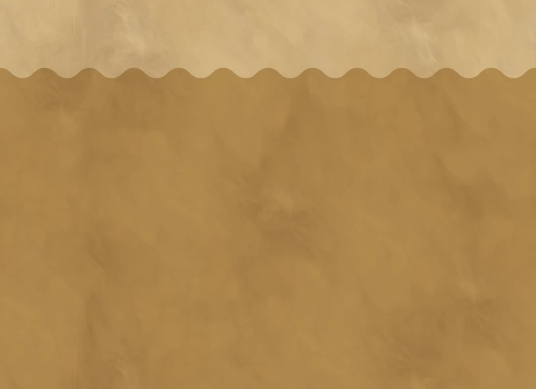 Rebel Walls R22155 Pops Wave Border Yellow - mural z falowanym fryzem