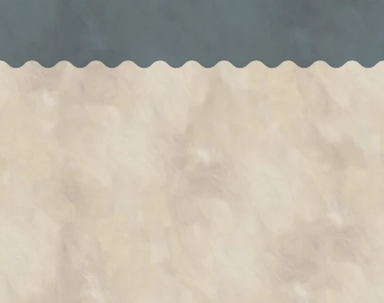 Rebel Walls R22157 Pops Wave Border Misty Blue - mural z falowanym fryzem
