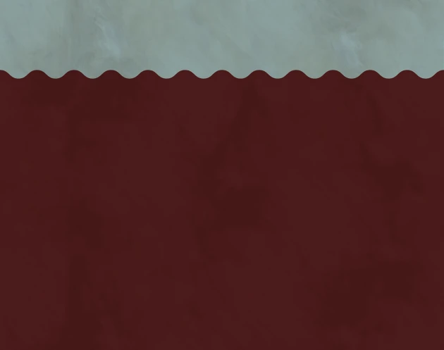 Rebel Walls R22158 Pops Wave Border Burgundy - mural z falowanym fryzem