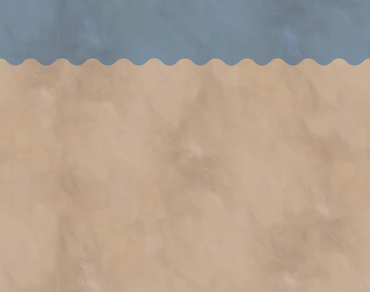 Rebel Walls R22160 Pops Wave Border Blue - mural z falowanym fryzem