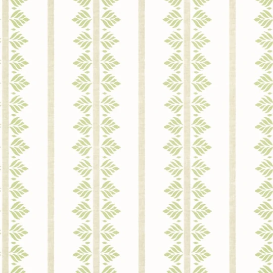 Anna French AT15102 Antilles Fern Stripe Green - tapeta w roślinne paski