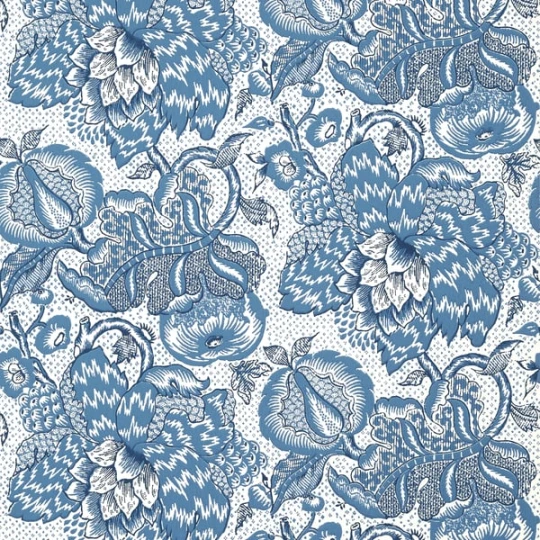 Anna French AT15112 Antilles Westmont Blue - tapeta w kwiaty