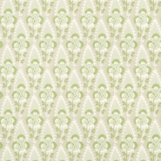 Anna French AT15121 Antilles Cornwall Green and Beige - tapeta w kwiaty i motyw paisley