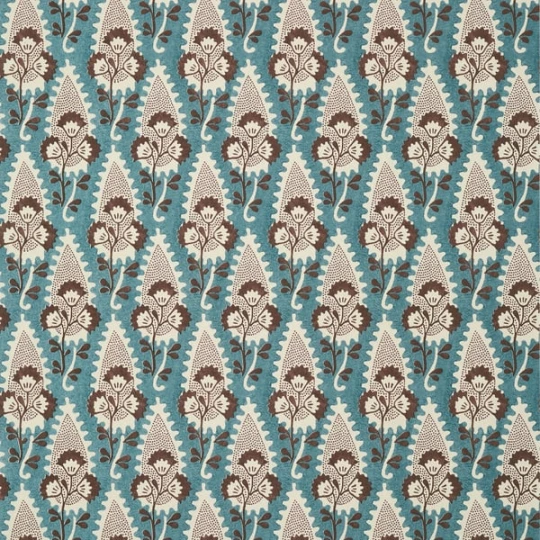 Anna French AT15122 Antilles Cornwall Brown and Slate - tapeta w kwiaty i motyw paisley
