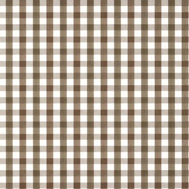 Anna French AT15144 Antilles Saybrook Check Brown and White - tapeta w kratkę