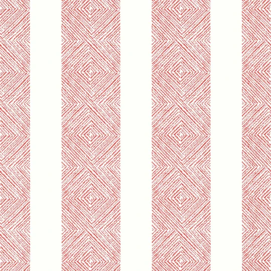 Anna French AT15126 Antilles Clipperton Stripe Red - tapeta w paski