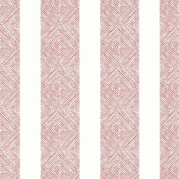 Anna French AT15126 Antilles Clipperton Stripe Red - tapeta w paski