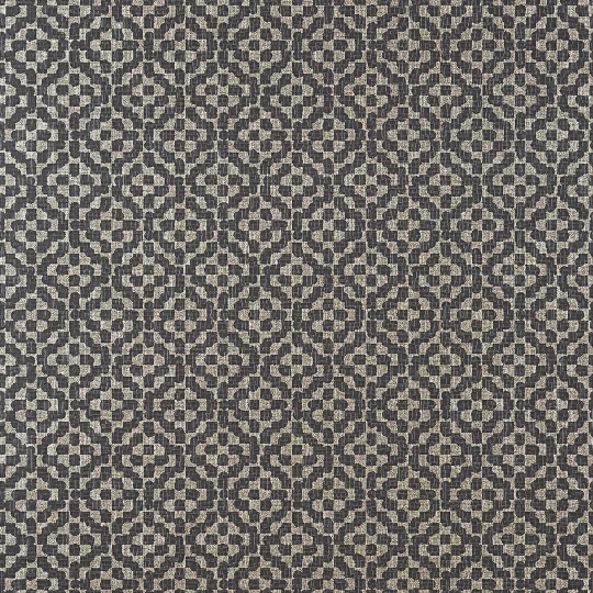 Anna French AT9609 Savoy Riva Black - tapeta strukturalna w geometryczny wzór