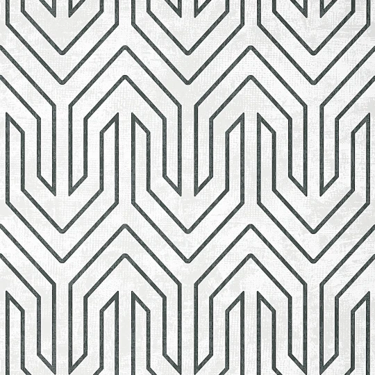 Anna French AT9615 Savoy Colburn Chevron Black - tapeta geometryczna