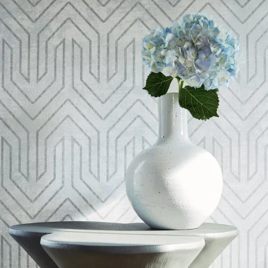 Anna French AT9668 Savoy Colburn Chevron Neutral - tapeta geometryczna