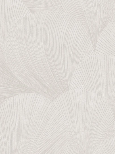 Boras Tapeter 9742W Studio Mirage Grand White - mural w abstrakcyjne liście