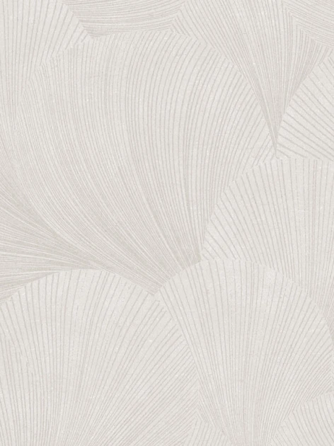 Boras Tapeter 9742W Studio Mirage Grand White - mural w abstrakcyjne liście