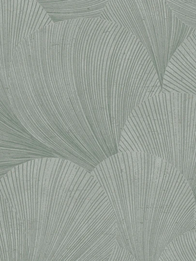 Boras Tapeter 9741W Studio Mirage Grand Green - mural w abstrakcyjne liście