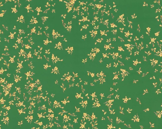 Versace 93585-6 IV Barocco Ditsy Flowers Green and Yellow - tapeta w drobne kwiaty