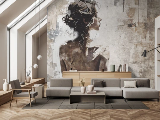 Rauv Mirage Camilla - mural z postacią kobiecą