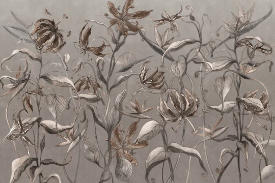 Lorenso TPA 1025 0187 00 Lirenne - mural w kwiaty