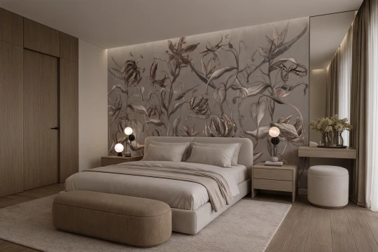 Lorenso TPA 1025 0187 00 Lirenne - mural w kwiaty